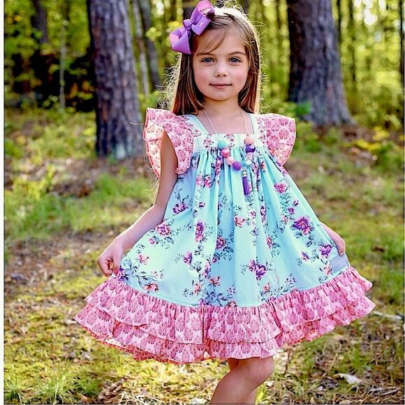 Eleanor Rose Other - Eleanor Rose Girls Lettie Dress Size 3/4